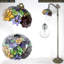 Lampe sur pied arquée 64 po Airam