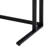Tyrese Walnut & Black Finish Writing Desk W/USB-1425714395