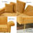 Foldable Double Corduroy Sofa Bed with Folding Armrests, Suitable for Living Rooms & Small Spaces-560829959