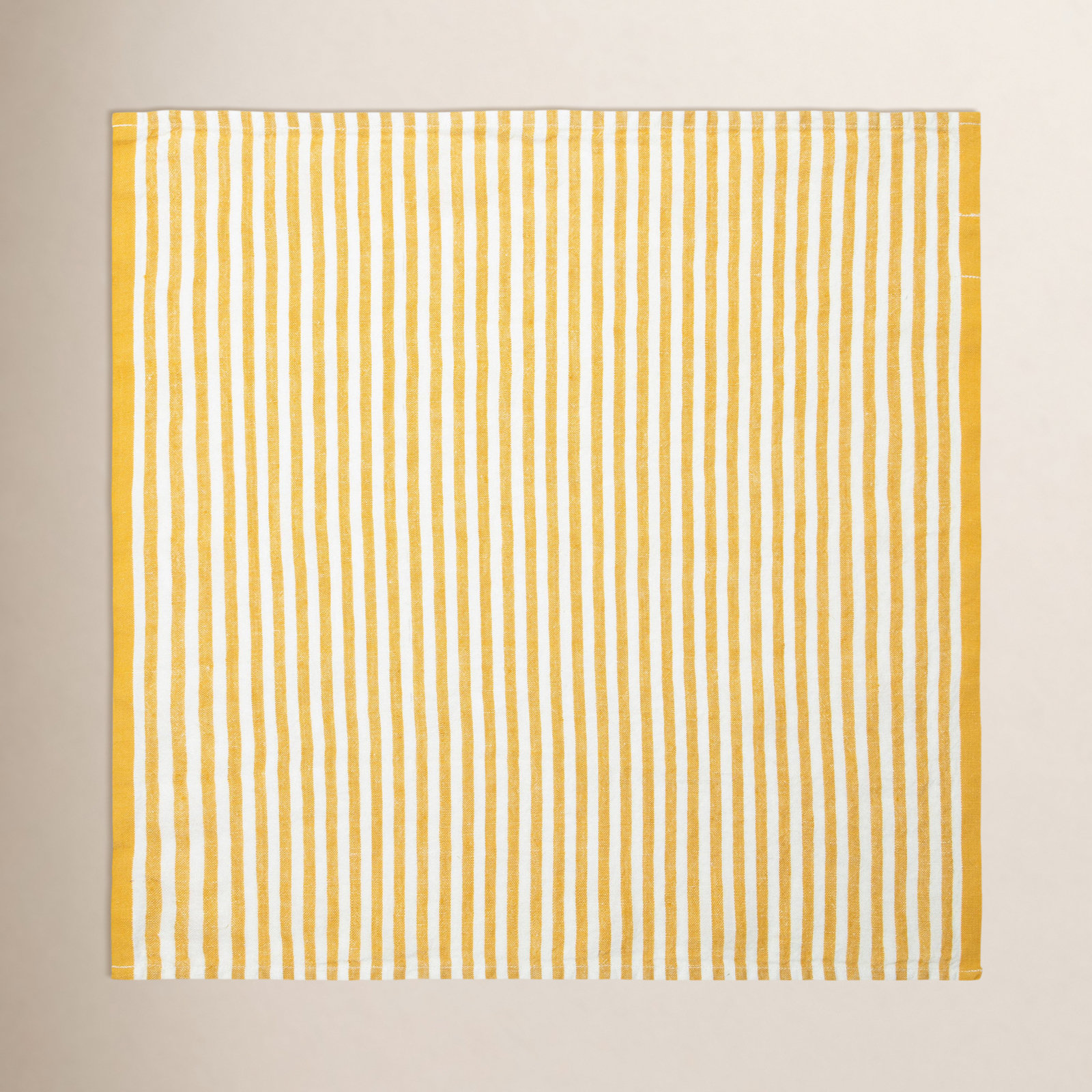 Adamsburg Reversible Linen Napkin, Mustard