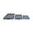 Aldossari Eye-Catching Ottoman Tray That Elevates Your Space – Decorative Coffee Table Tray With Blue Pattern For Dining Or Vanity – Accent Tray With Versatile Accent For Organizing Or Serving - Set of 3, 24", Blue