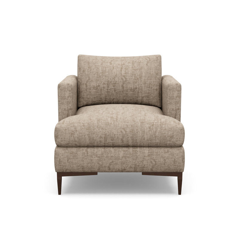 Aiden Accent Chair, Churchill Driftwood (Performance fabric) 6137-92, Antique Bronze