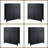 30" Farmhouse Black Kitchen Sideboard Buffet Cabinet with Barn Doors, Drawer & Adjustable Shelf-645511498