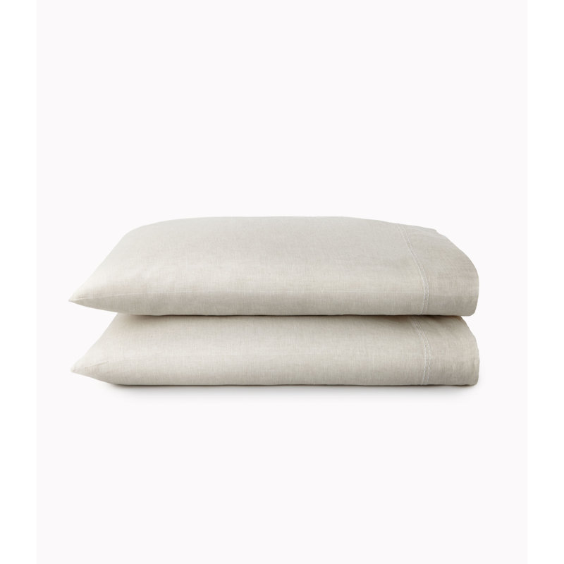 Linen Pillowcase, Natural, King Pillowcase