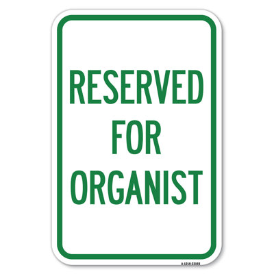 Reserved For Organist/23193