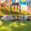 Rectangular Outdoor Picnic Table