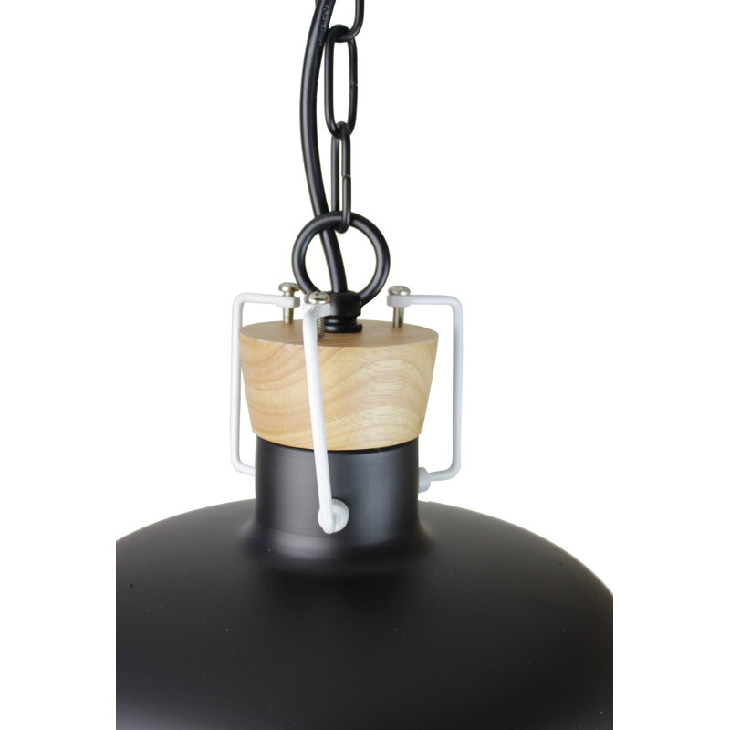 Anacletus 1 - Light Black Single Pendant