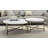 Marthony Nesting Table Set in Natural Marble Top and Nickel (Set of 2)