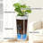 Tall Planter – 2-Pack Large Round Striped Plastic Floor Plant Pots, Thickened Durable Design, 24"H, Modern Decorative Planters for Indoor & Outdoor-504547664