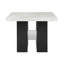 Table de bar blanche MIKHA-775561928