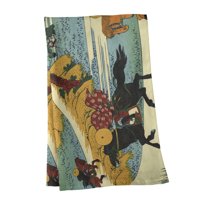 Hague Tea Towel Kitchen Towel, Cotton Twill, Blue