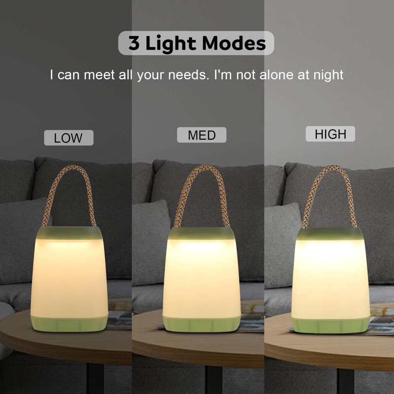 8'' Battery Powered Integrated LED Outdoor Lantern