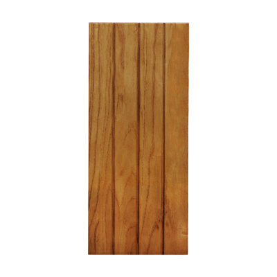 Bin Pull Solid Wood Narrow Side Table in Candleglow