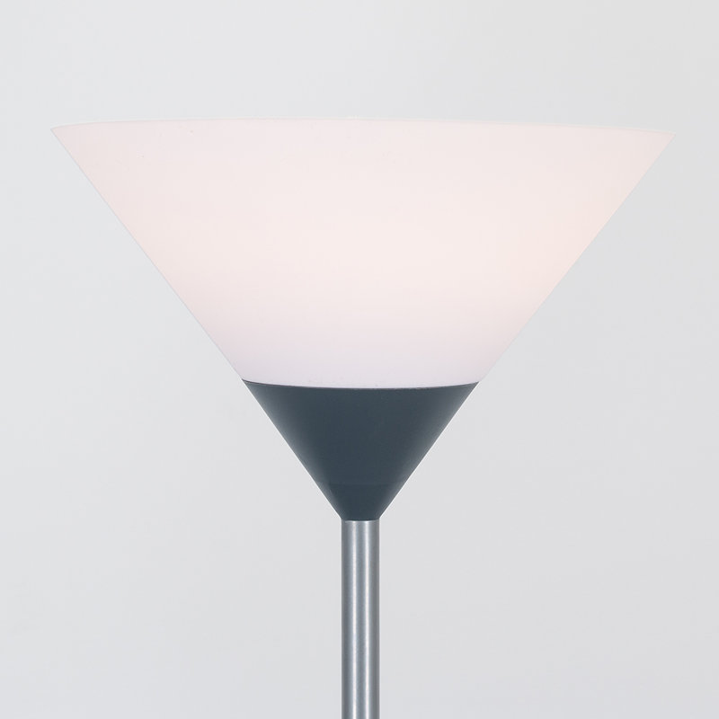 Hatton 179cm Torchiere Floor Lamp, Grey