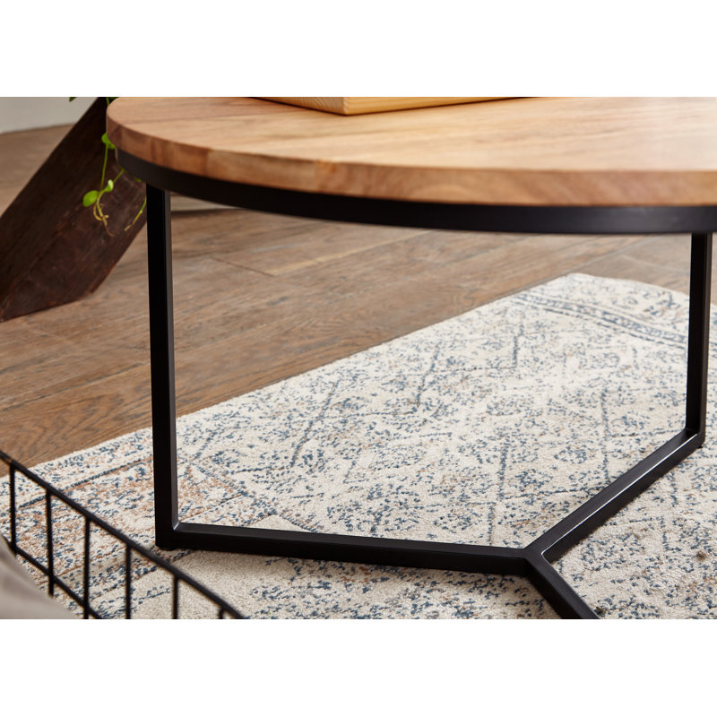 Reginia Cross Legs Coffee Table