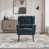 Chenille bleu foncé