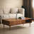 Rectangular solid wood carved drawer coffee table-104904549