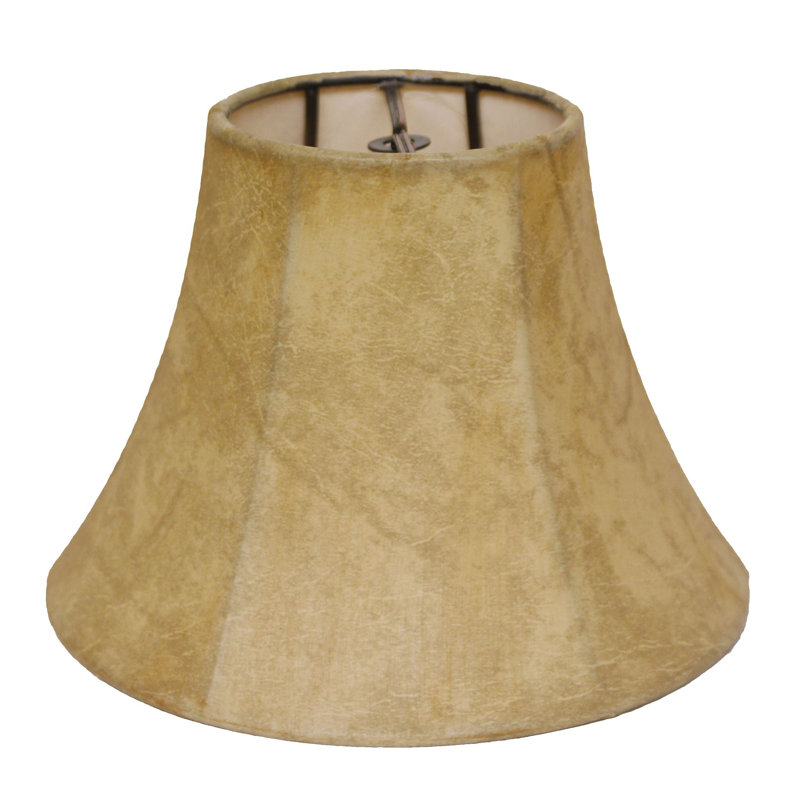 Abat-jour cloche en papier brun