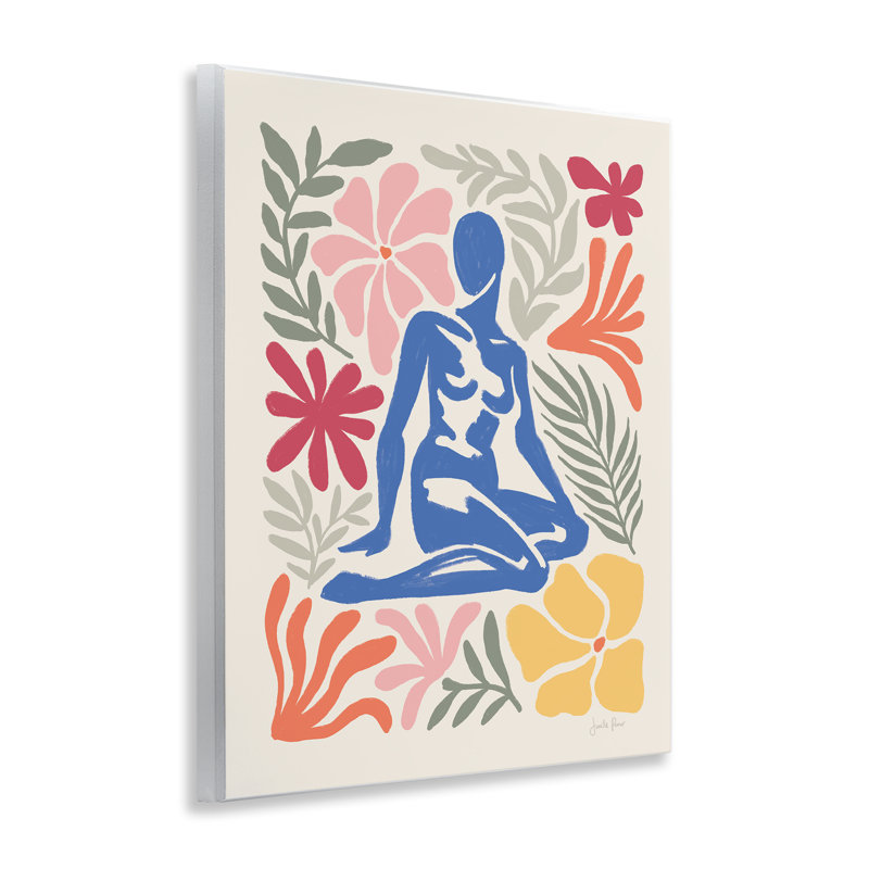 Art abstrait sur bois par Janelle Penner