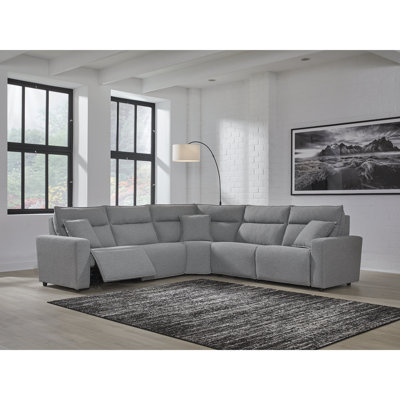 Depew 5-Piece Power Reclining Sectional