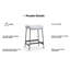 Tabouret de bar 27,2 po Jillie