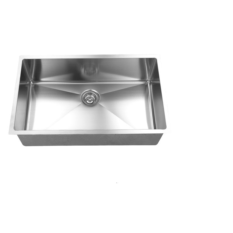 Évier de cuisine en acier inoxydable encastrable L 32 po x l 19 po