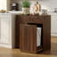 Armoire à déchets coulissante 13 gallons avec tablette et tiroir réglables-130405901-130405895