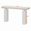 Console en bois avec repose-pieds sécuritaire-132945576