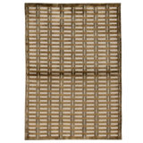 Hand Knotted Wool Area Rug in Beige And Camel