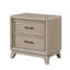 Table de chevet style transitionnel 1pc