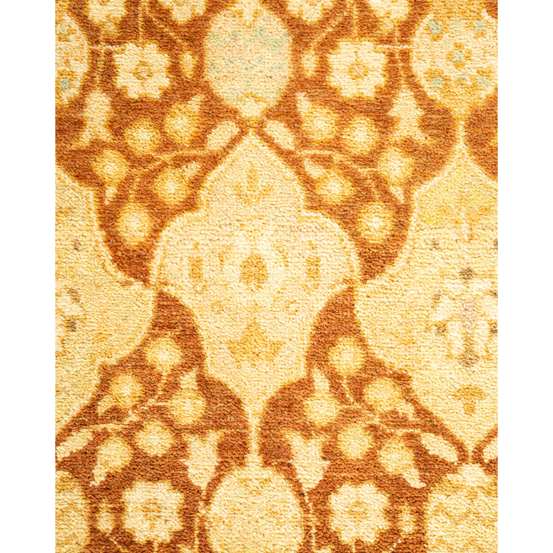 Classic One-of-a-Kind 2' 6" X 10' 3" Hand Knotted Area Rug