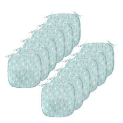 Droplets Chair Pad Cushion