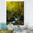 Toile blanche avec cadre photo