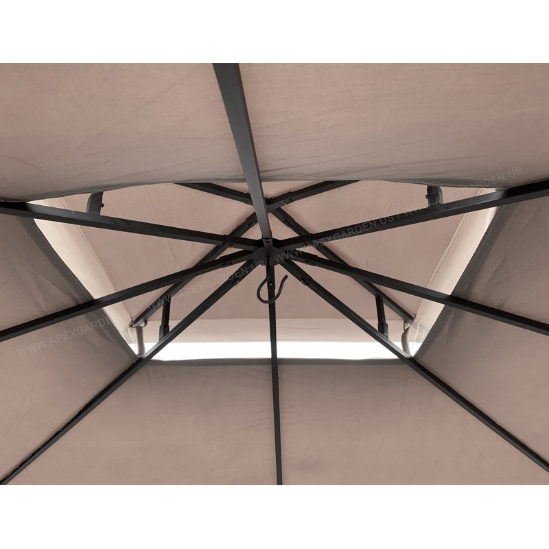 APEX GARDEN Replacement Canopy Top for 10' x 12' Monterey Gazebo