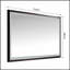 Miroir de salle de bain à DEL avec cadre en aluminium, miroir de meuble-lavabo mural, antibuée, mémoire, 3 couleurs, gradation continue-2119737821-2119737820
