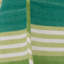 Coussin en coton On Course Verte