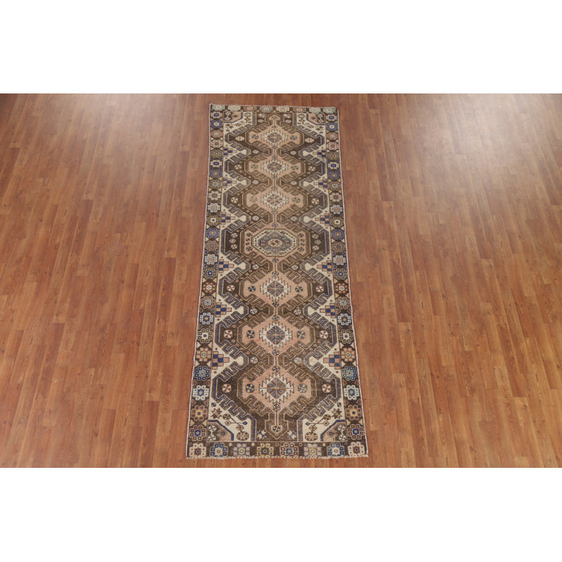 Tapis de couloir géométrique 3 x 9