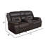 Causeuse inclinable avec accoudoirs coussinés-87326326