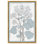 Lin Lin Geranium I, impression murale sur toile par Art Remedy, cadre doré, 24 x 36