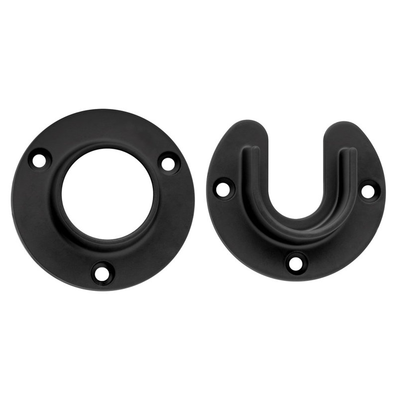 Metal Hardware, Black Powder Coated Steel