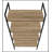 Modern 4-Tier Bookshelf with Spacious Shelves, Perfect for Office and Bedroom Storage and Display.-369415513