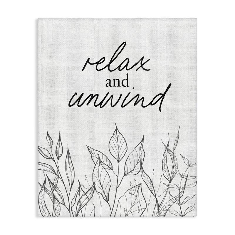 Toile Relax Relax, H 20 po x l 16 po