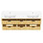 Meuble-lavabo mural avec lavabo et 6 tiroirs-2120798000-2120798014