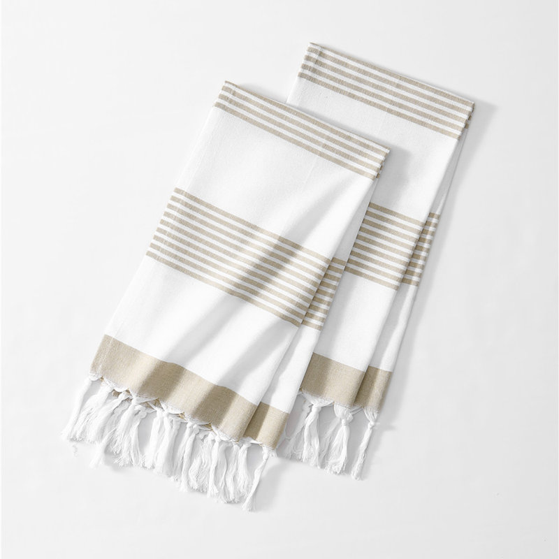 Chinon Cotton Blend Hand Towel, Beige