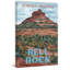 Bell Rock - reproduction de publicité sur toile tendue-676357843