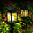 Black Low Voltage Solar Powered Integrated LED Pathway Light Pack