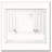 35inch Bathroom Wall Cabinet with Mirror