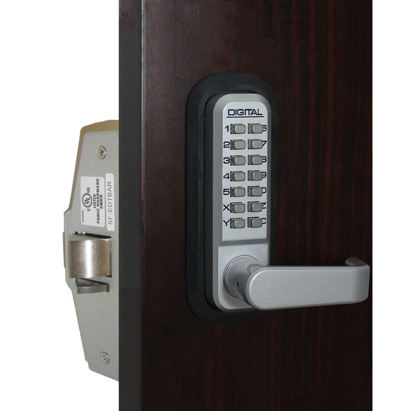 Keyless Door Lever, Marine Grade