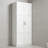 Storage Cabinet Pantry, White Finish