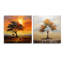 Baobab arbre The Guardians I - ensemble de 2 peintures murales en acrylique Baobab-103922202